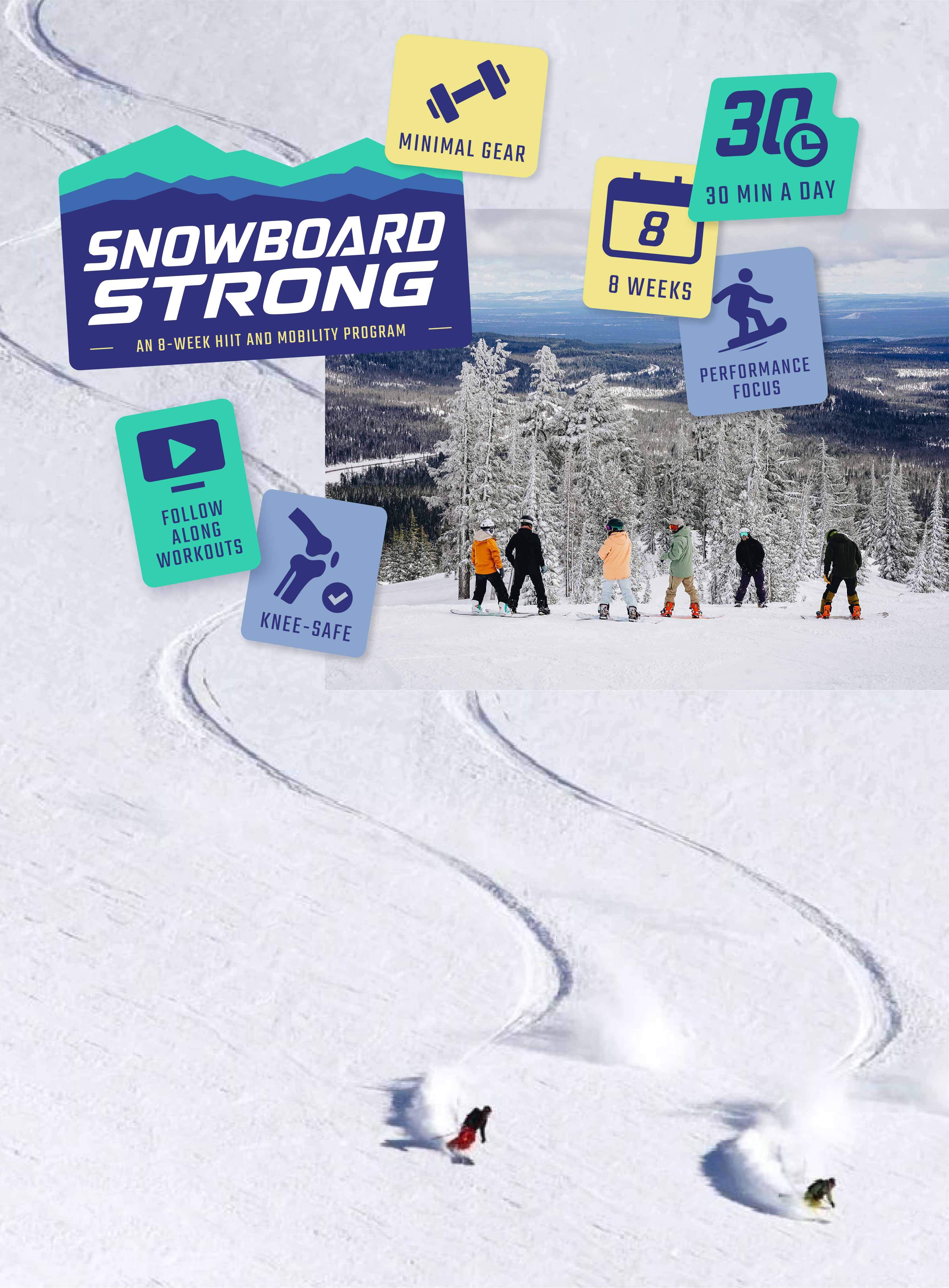 live to ride again snowboard program Agenda 2026 evo MobilityDuo