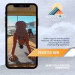 Exercises for Snowboarders. HIIT Training for Snowboarders. Online Classes.