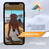 Exercises for Snowboarders. HIIT Training for Snowboarders. Online Classes.