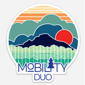 Mobility Duo Rising Sun Sticker