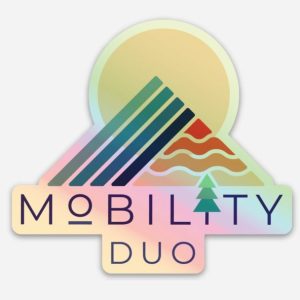 Mobility Duo Holographic Sticker