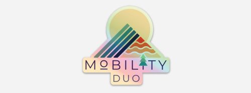 Mobility Duo Holographic Sticker