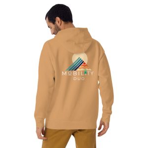 unisex premium hoodie khaki back 632b789ca3e07