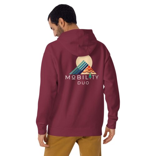 unisex premium hoodie maroon back 632b789ca67ee