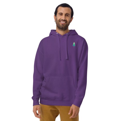 unisex premium hoodie purple front 632b789ca7106