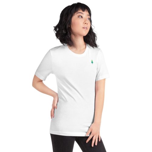 unisex staple t shirt white right front 632cd138bb2f8